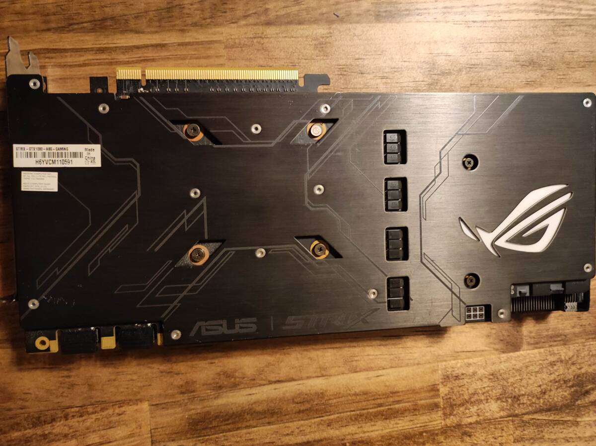 動作確認】ASUS STRIX-GTX1080-A8G-GAMING GeForce GTX 1080/8GB 
