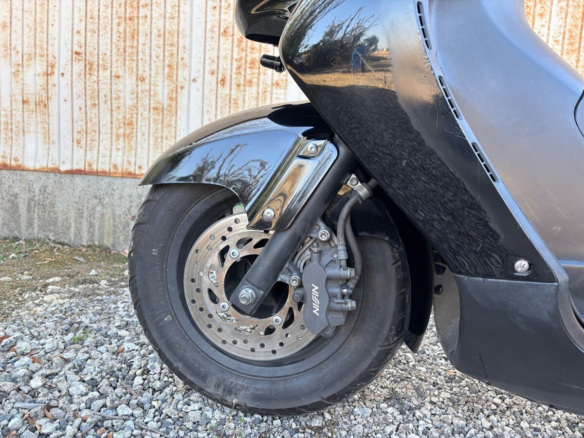 ホンダ フォーサイトEX MF04 2004年式前後ディスクブレーキ　ジャンク扱い ホンダ MF04 フォーサイトEX オートバイ 交換 1999年式