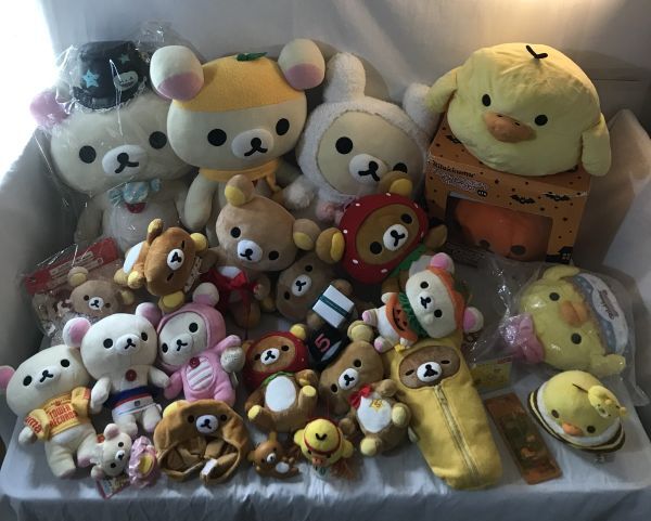 リラックマ　ぬいぐるみ　まとめて大量セット #bf-2200 リラックマ ぬいぐるみ Disney&frasl;ディズニー Rilakkuma 0 San-xネット