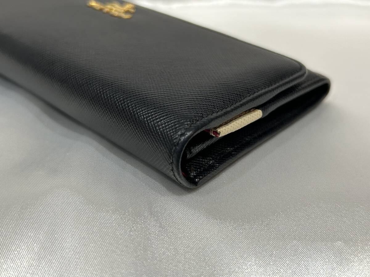 PRADA プラダ サフィアーノ マルチカラー 長財布 黒系 - PRADA プラダ 