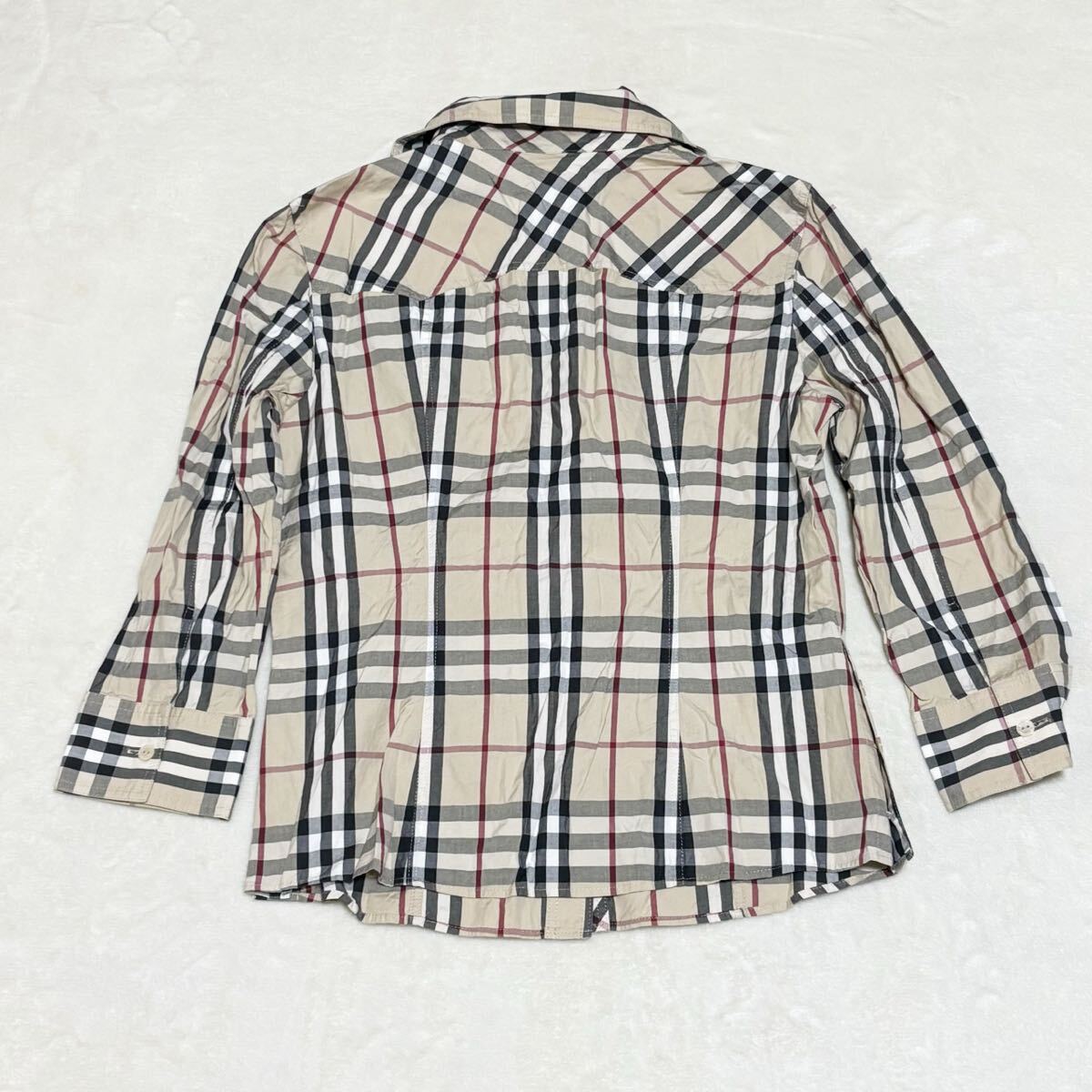 BURBERRY LONDON バーバリーロンドン コットンシャツ 40 Lサイズ相当 