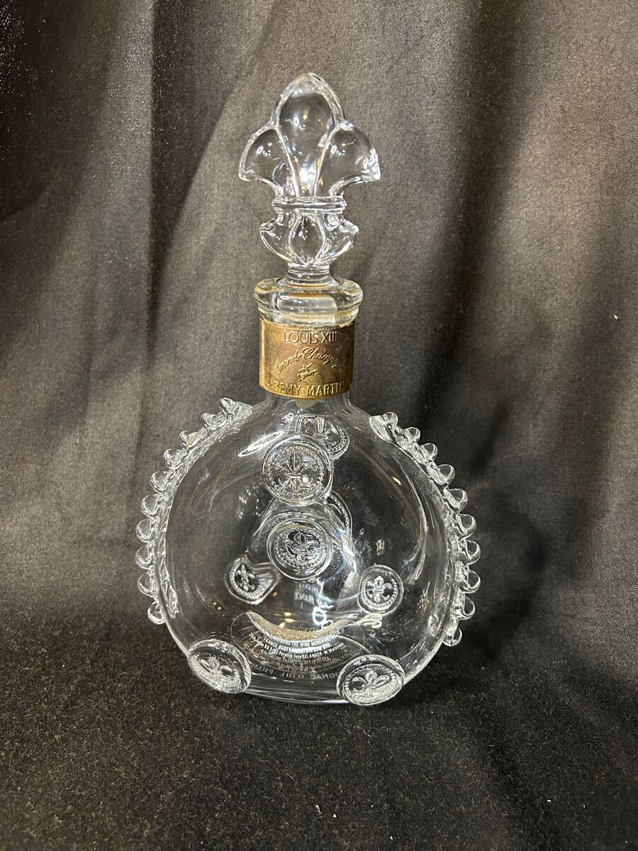 飲料・酒 バカラ製クリスタルボトル LOUIS XIII Rémy Martin 空瓶