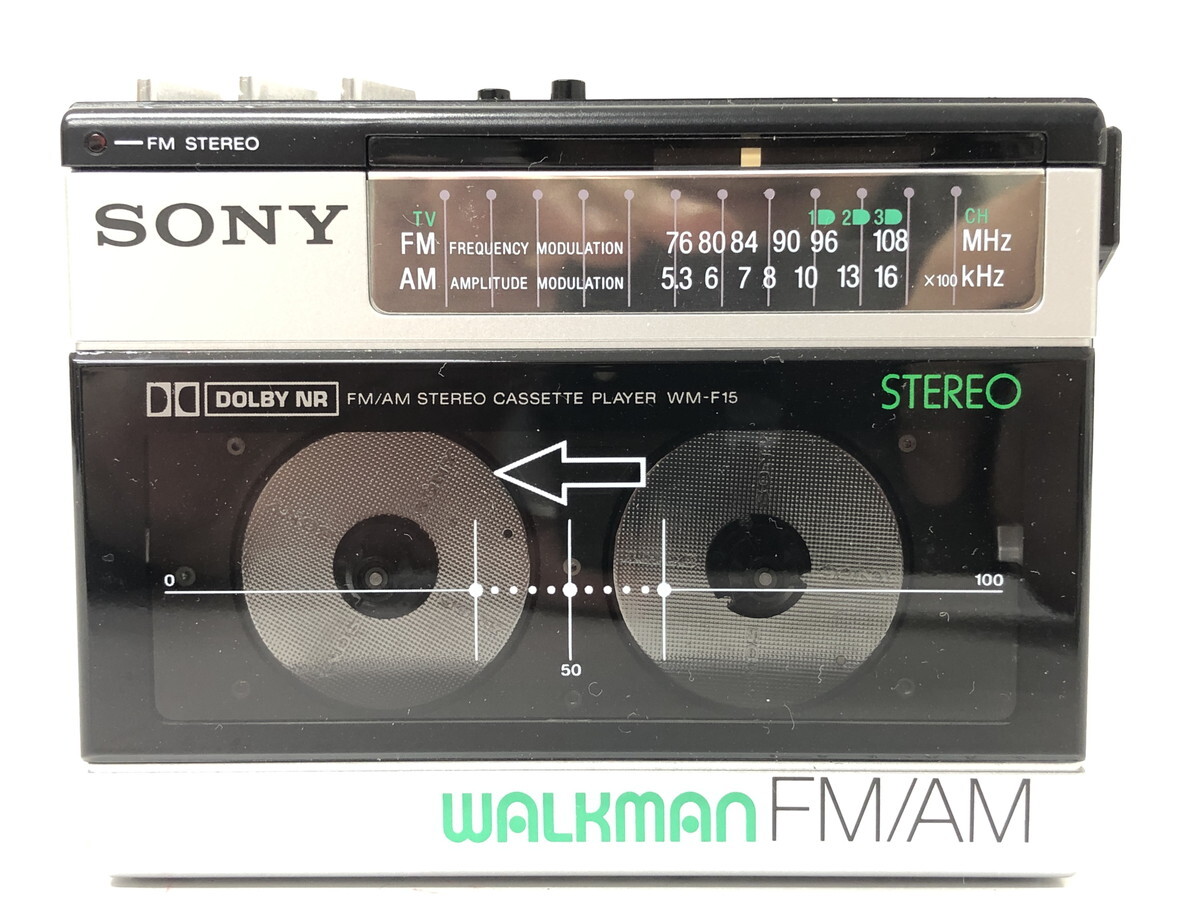 SONY WM-F15 ソニー カセットプレーヤー WALKMAN ウォークマン