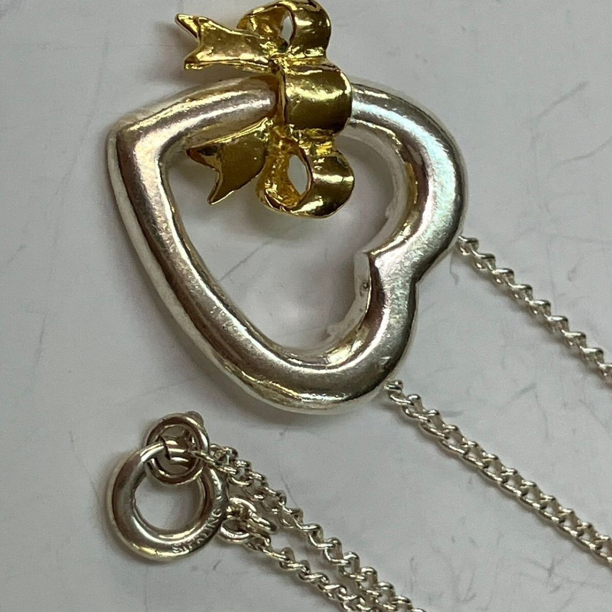 H123-W7-2363☆ TIFFANY&Co. ティファニー アクセサリー ネックレス 