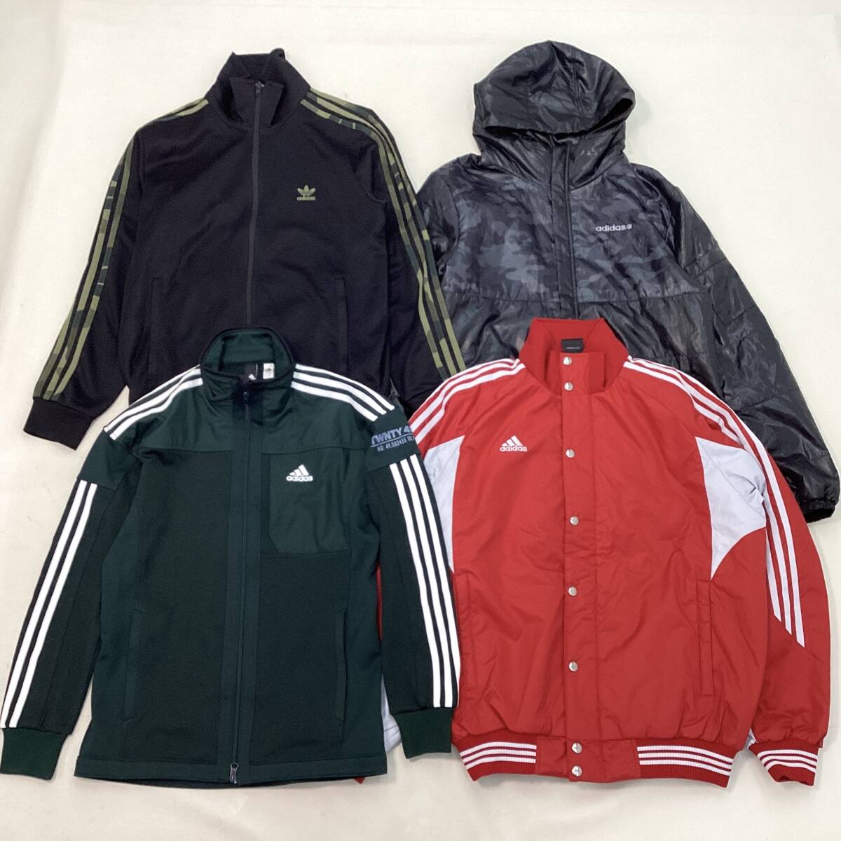 まとめ売り3点 □ adidas アディダス メンズ ジャケット 中綿ジャンパー他 4点 まとめ