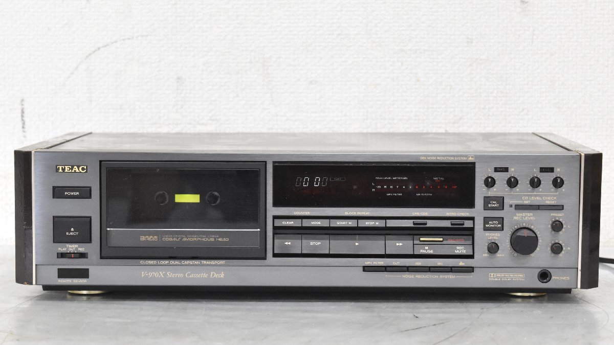 J 】1764 TEAC V-970X カセットデッキ ティアック 【公式通販】