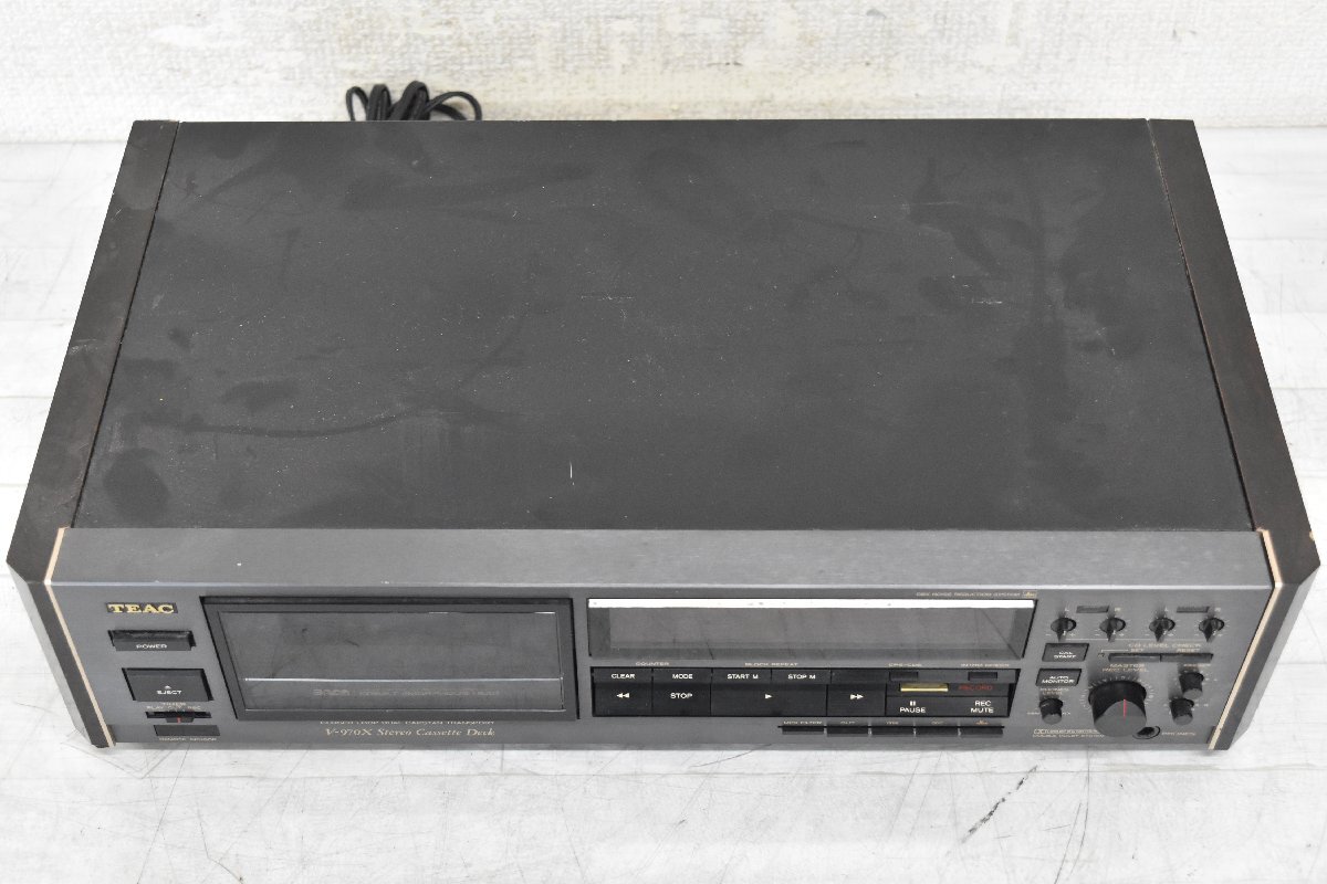 J 】1764 TEAC V-970X カセットデッキ ティアック 【公式通販】