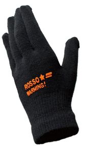 ロッソスタイルラボ RSG-282 ブラック（フリー）遠赤抗菌インナーグローブ 【新品・未開