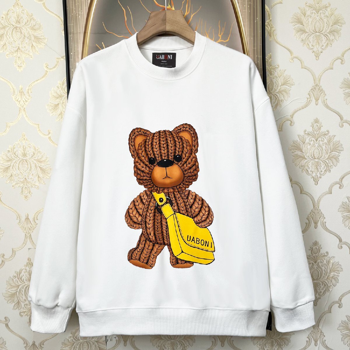 定番EU製＆定価4万◇UABONI*Paris*トレーナー*ユアボニ*パリ発◇上品 