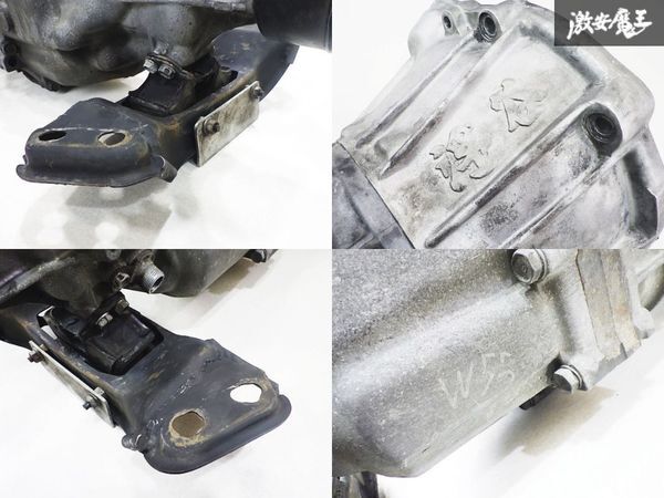 ★保証付/実動外し★ AE86 トレノ レビン GT-APEX 前期 4A-GE W55 ミッション マニュアル MT ミッションマウント 浮谷商会 ベルハウジング AE86 レビン 純正 メンテナンス セッティング ☆実動車外し☆