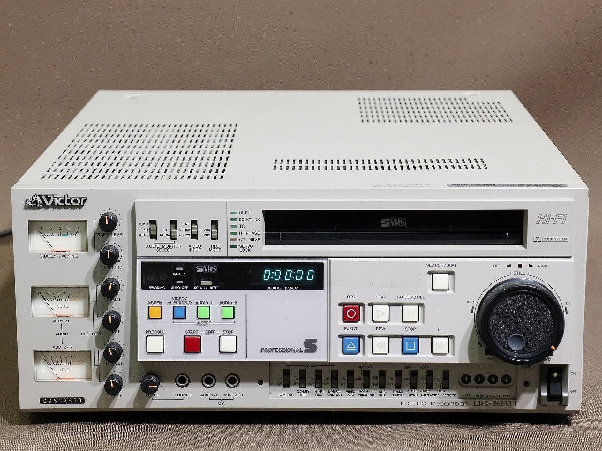 Victor ビクター BR-S811 業務用 ビデオデッキ Yahoo!オークション - S 
