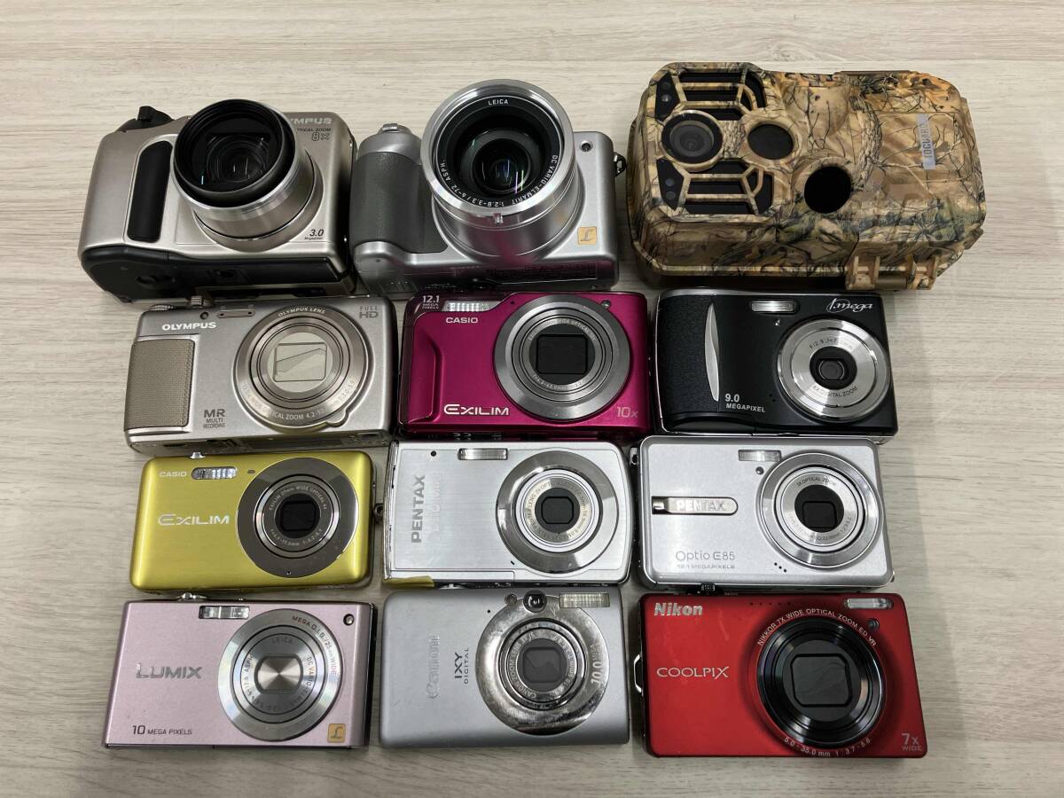デジタルカメラ、いろいろまとめ 11台 まとめ売り】☆(各種メーカー