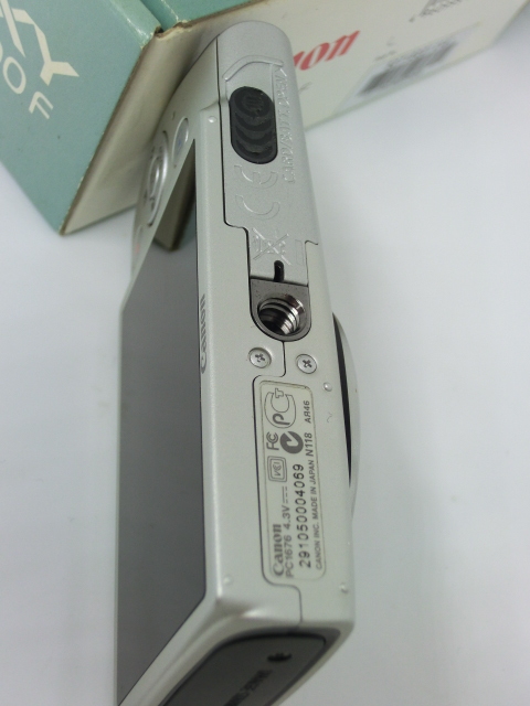 Canon キャノン デジタルカメラ PC1676 IXY 600F 画面焼け ジャンク