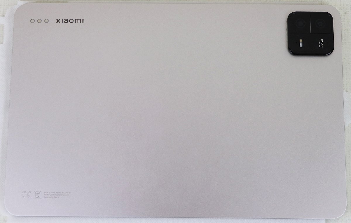 S◇中古品◇タブレット端末 Xiaomi Pad6 Champagne 23043RP34G ストレージ128GB/メモリ6＋2GB/Android13/11インチ シャオミ 箱つき_2