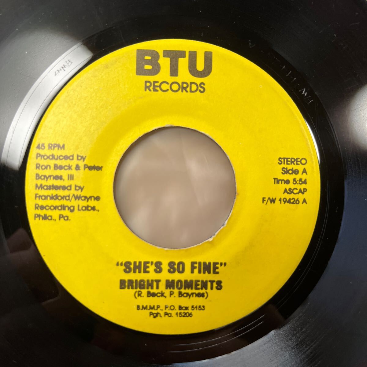 BRIGHT MOMENTS SHE’S SO FINE / THEME FROME SHE ‘S SO FINE_1