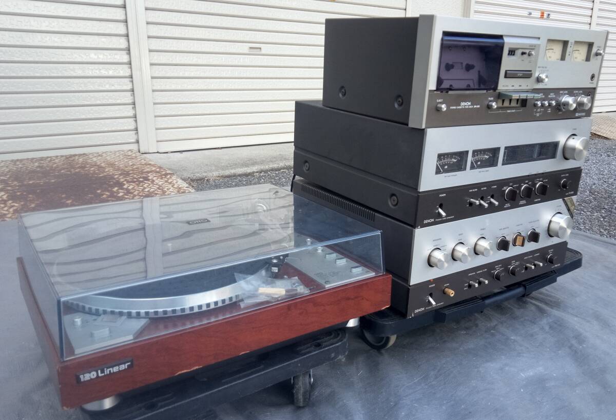 ☆DENON デノン システムコンポ PMA-830 TU-850 DR-350 アンプ
