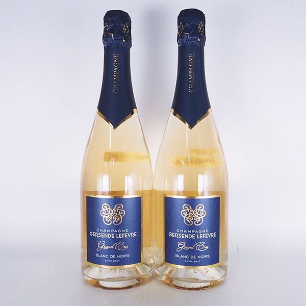 2本セット★エティエンヌ ルフェーヴル ブラン ド ノワール グラン クリュ 750ml 12% シャンパーニュ Etienne LEFEVRE Gersende TB24076