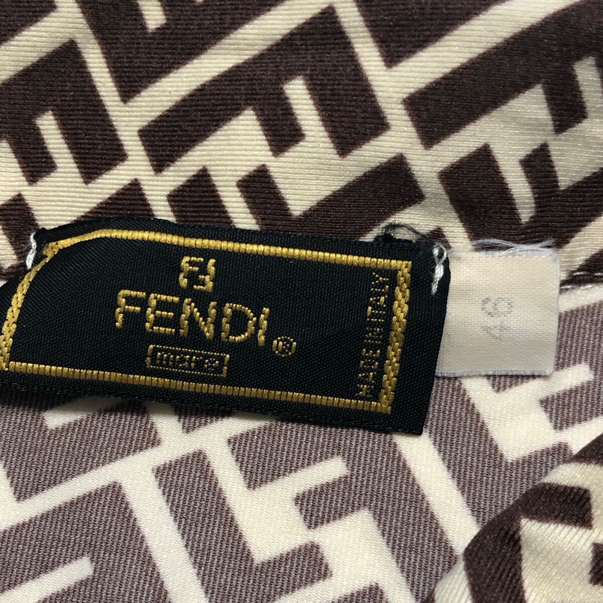 FENDI フェンディ 半袖 ポロシャツ ズッカ柄 46サイズ Tシャツ