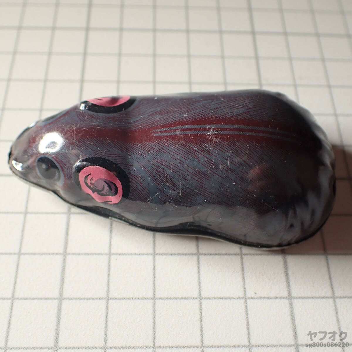 ブリキのおもちゃ 昭和？ 当時物？ 詳細不明 ジャンク ネズミ ねずみ 鼠 5匹セット 送料無料 【D-20】_7