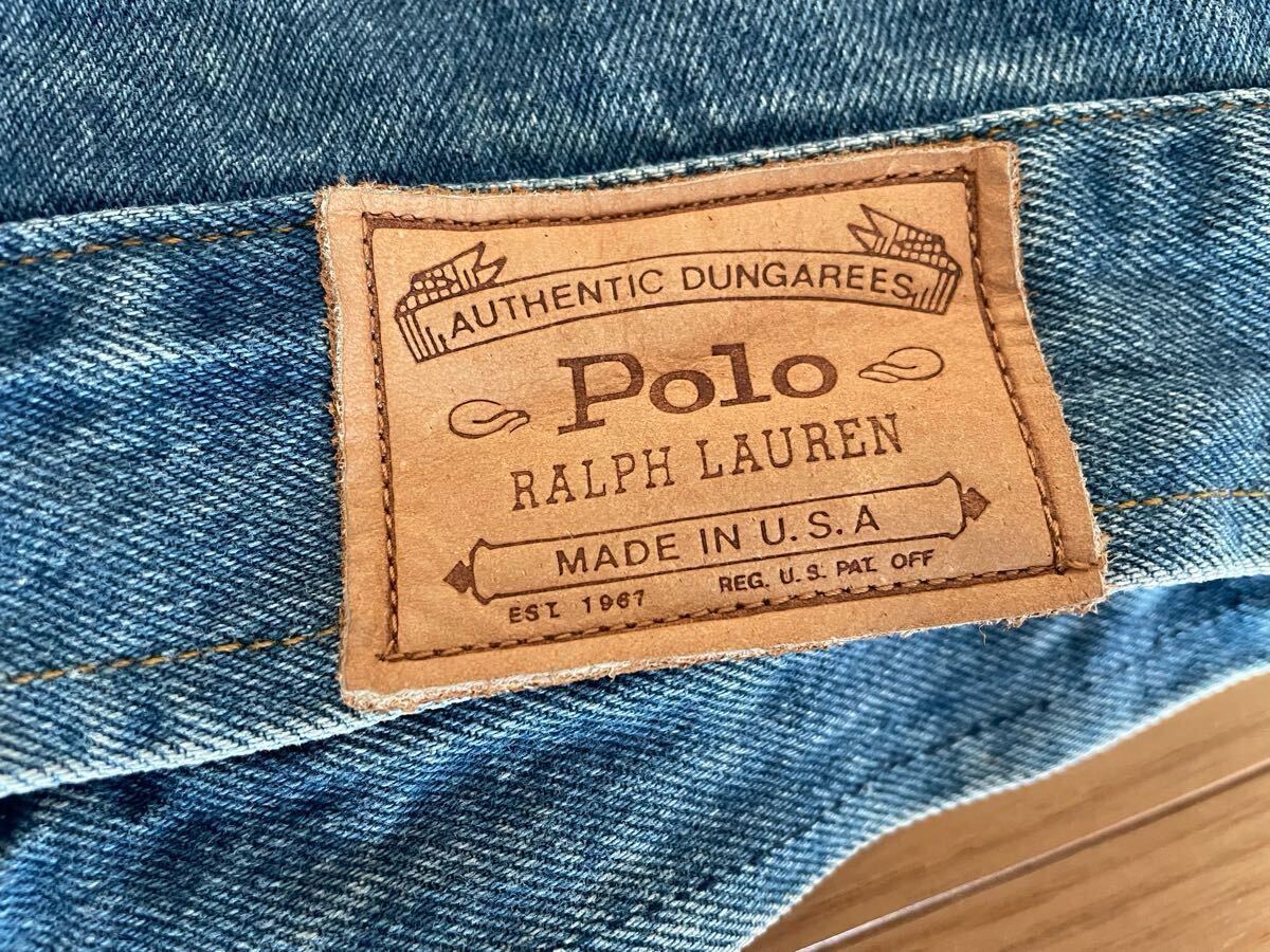 売り切り MADE IN USA POLO RALPH LAUREN ポロラルフローレン デニム