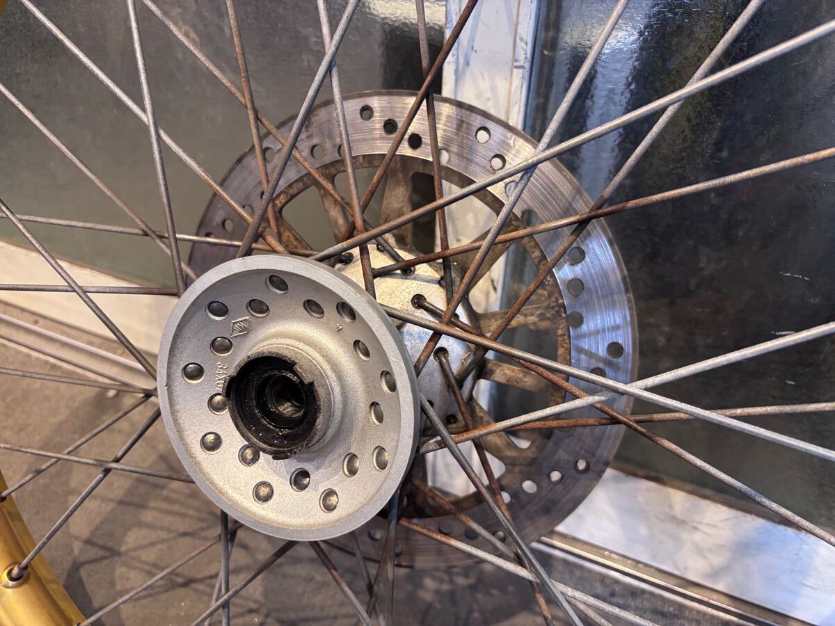 セロー250　前後 ホイール セット　トリッカーにも 全年式適合 前後セット_3