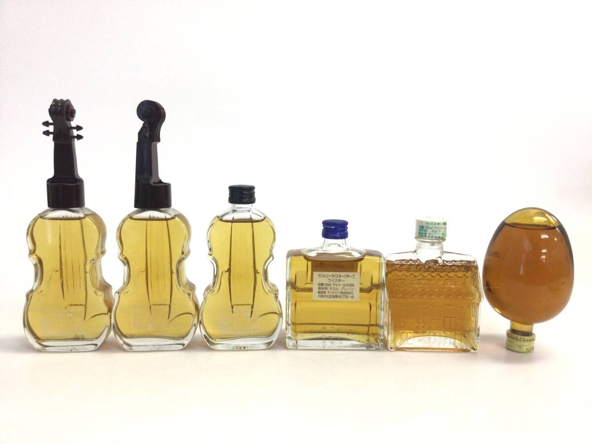 ウイスキー whisky サントリー ローヤル リザーブ ミニボトル 6本セット 70/100ml 43% 重量番号:6(RW5)_4