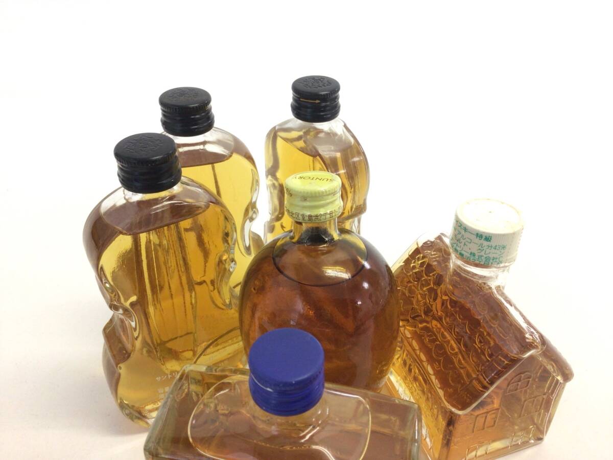 ウイスキー whisky サントリー ローヤル リザーブ ミニボトル 6本セット 70/100ml 43% 重量番号:6(RW5)_5
