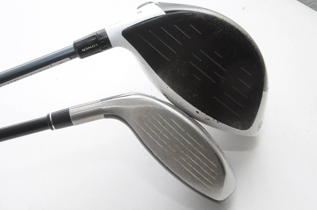 [WD MAZ16]TaylorMade Vスチール R11 フェアウェイウッド 2本まとめセット フレックスS ゴルフクラブ 男性右きき用 テーラーメイド_2