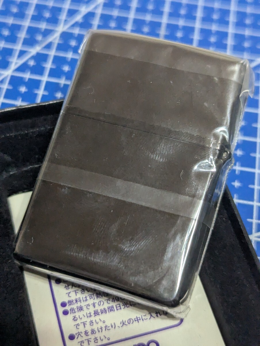 トライバル な ローズ の ジッポっぽ〜 ブラックアイス チタンコート PVD 薔薇 １円スタート　ZIPPO オイルライター_2