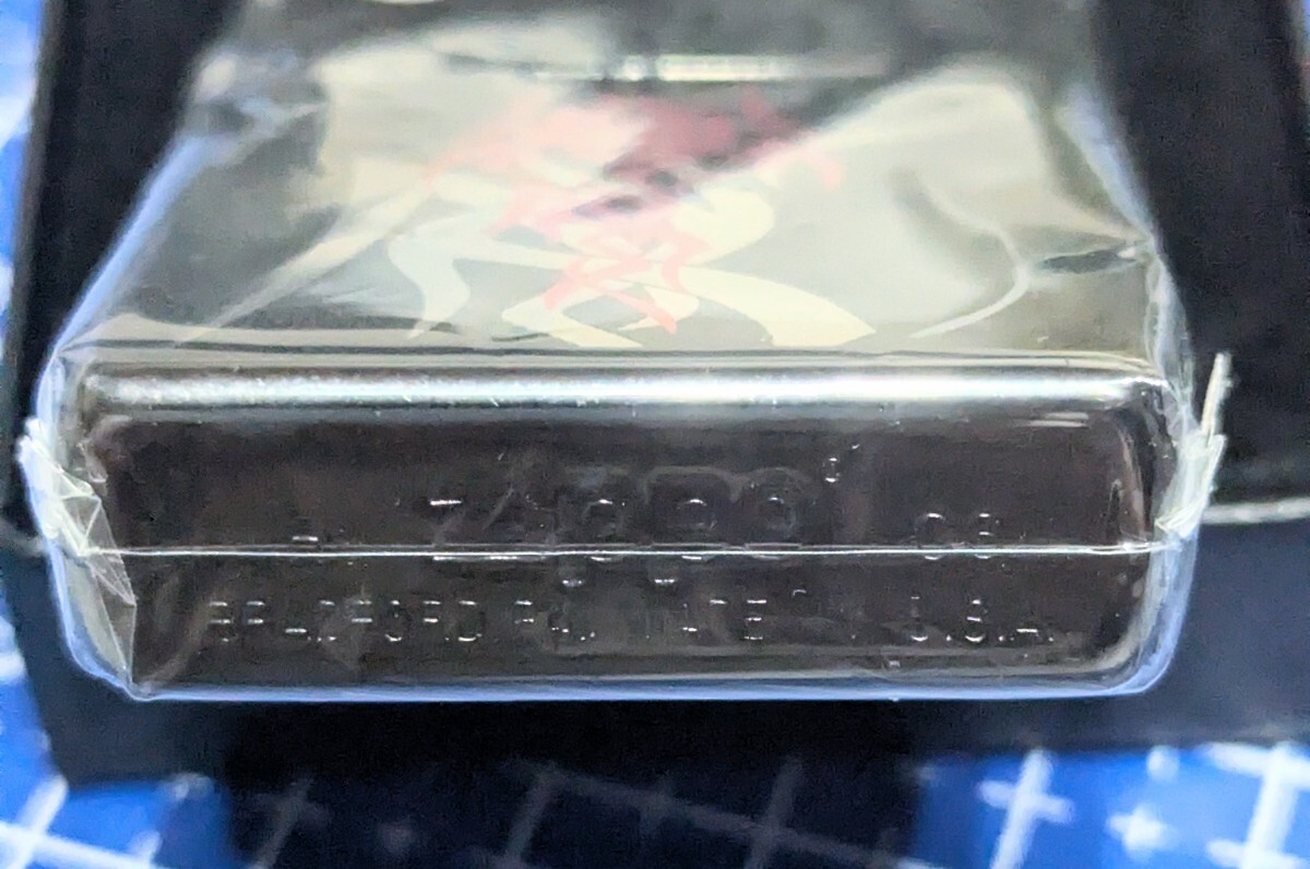 トライバル な ローズ の ジッポっぽ〜 ブラックアイス チタンコート PVD 薔薇 １円スタート　ZIPPO オイルライター_3