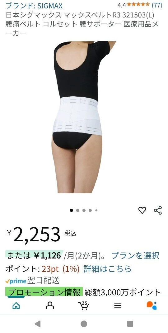 日本シグマックス マックスベルトR3 (LL)95〜105cm 腰痛ベルト コルセット 腰サポーター ステー4本のしっかりサポートタイプ 腰部固定帯_6