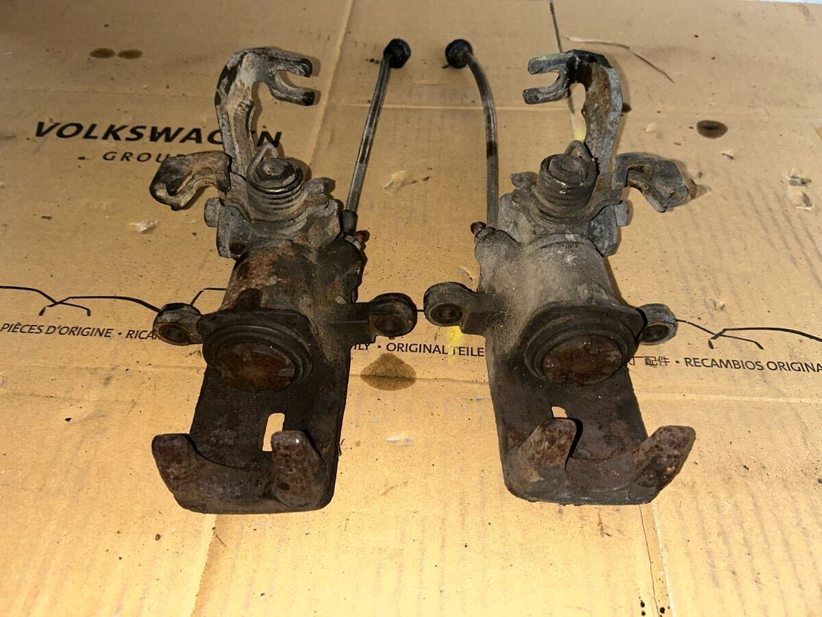 シルビア S13 180SX 純正 リア ブレーキ サイド ワイヤー　左右 シルビア S13 180SX 日産 純正 リア ブレーキ サイドブレーキ ワイヤー