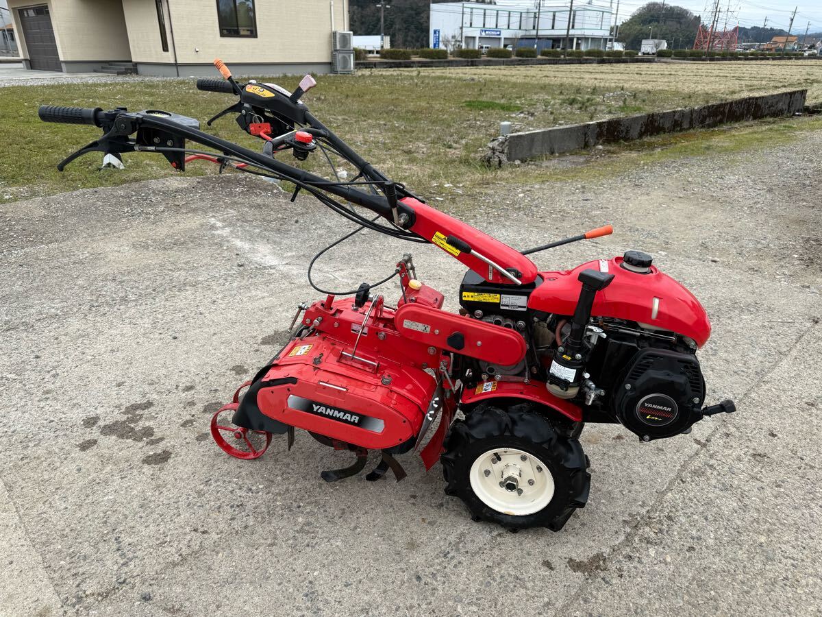 ☆富山県☆ ヤンマー 管理機 MK75L 耕運機 ガソリン 7馬力 畝立て 農用