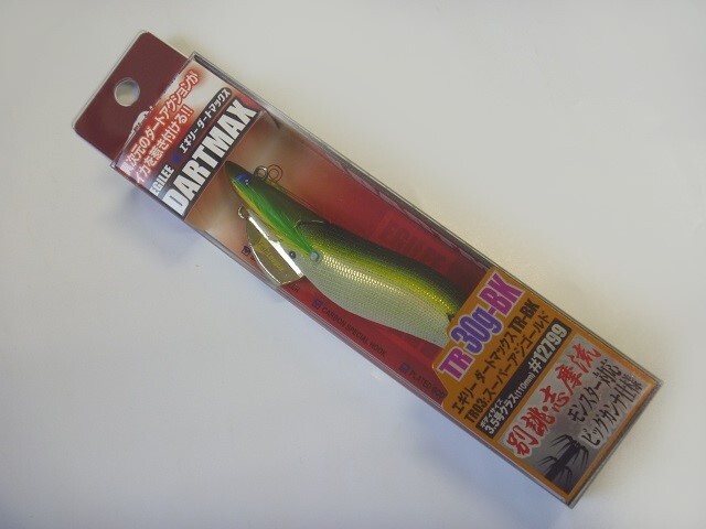 送料無料 エギリーダートマックス TR30g－BK スーパーアジゴールド_1
