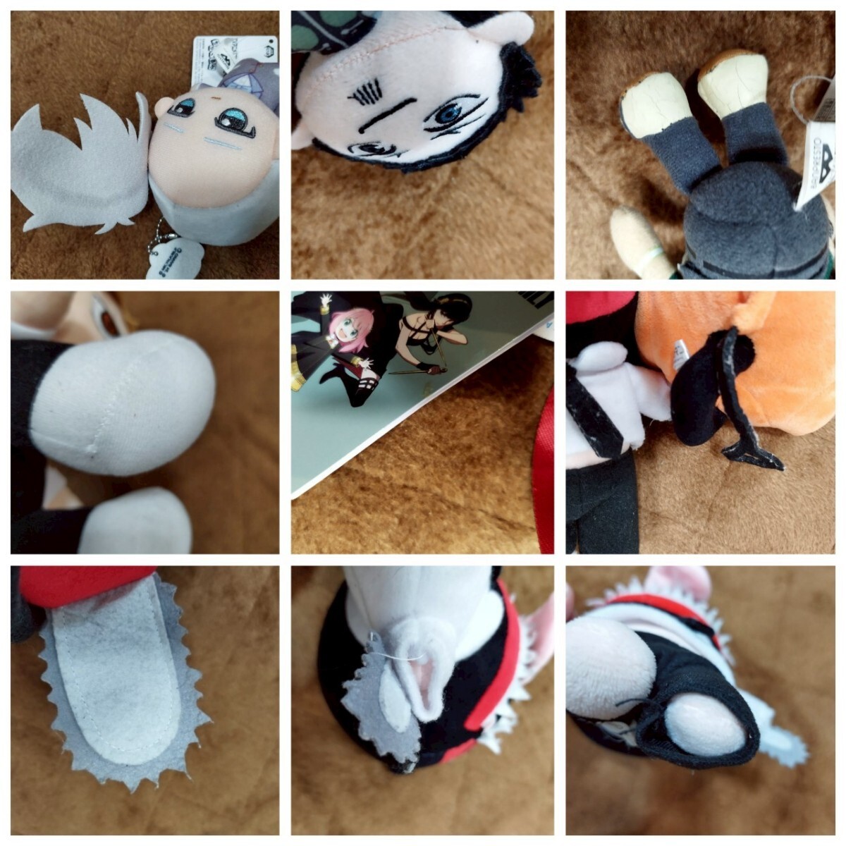 ぬいぐるみ マスコット まとめ 大量 呪術 チェンソーマン 怪獣8号