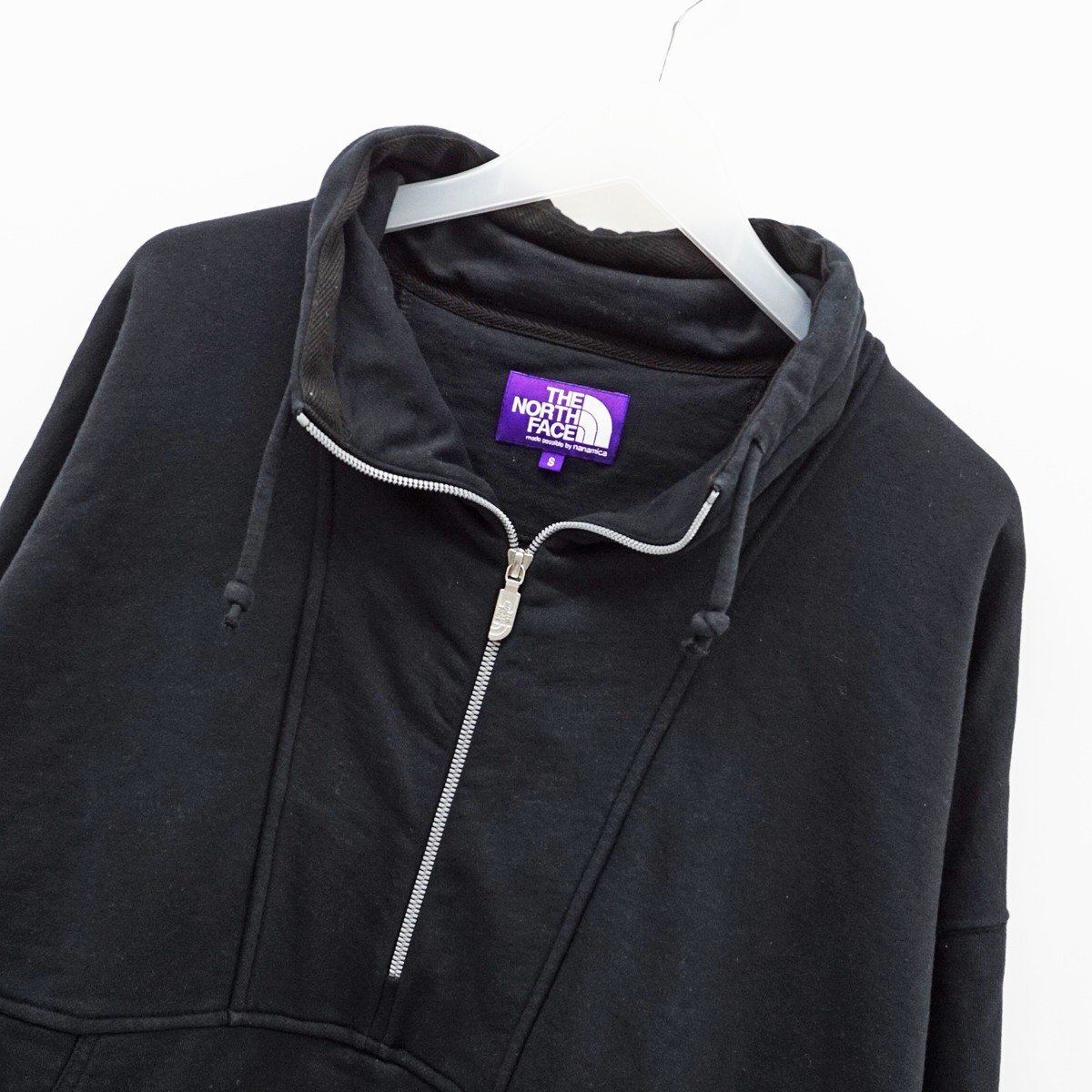 ◇【THE NORTH FACE PURPLE LABEL ザ ノースフェイス パープルレーベル】アノラック スウェット NT6306N ブラック S_3