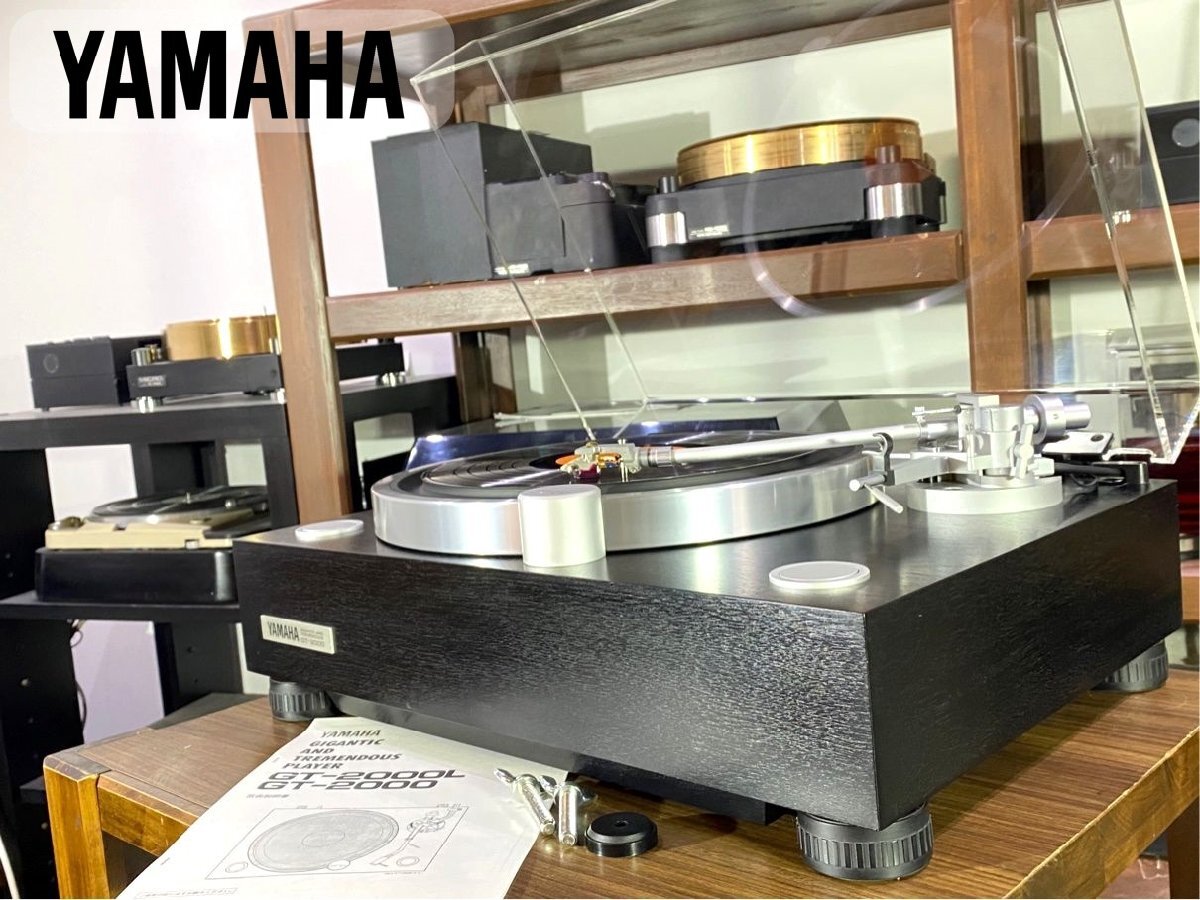良品 レコードプレーヤー YAMAHA GT-2000 当社整備/調整済品 Audio Station_1