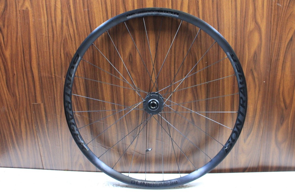 ○BONTRAGER ボントレガー LINE 30 DISC 29er MTB クリンチャー チューブレス フロントホイール 極上品_1