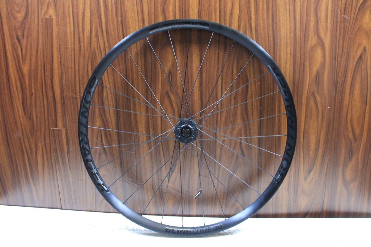 ○BONTRAGER ボントレガー LINE 30 DISC 29er MTB クリンチャー チューブレス フロントホイール 極上品_2