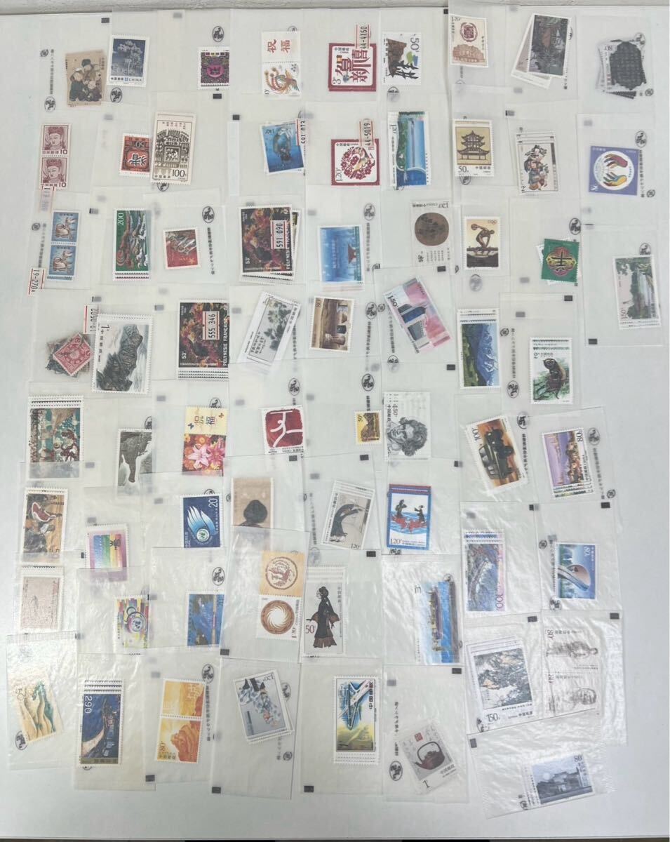 中国 中国切手 外国切手 アルバム コレクション　まとめ　大量　ハガキ　中国ハガキ　バラ切手　切手　切手シート　葉書_9
