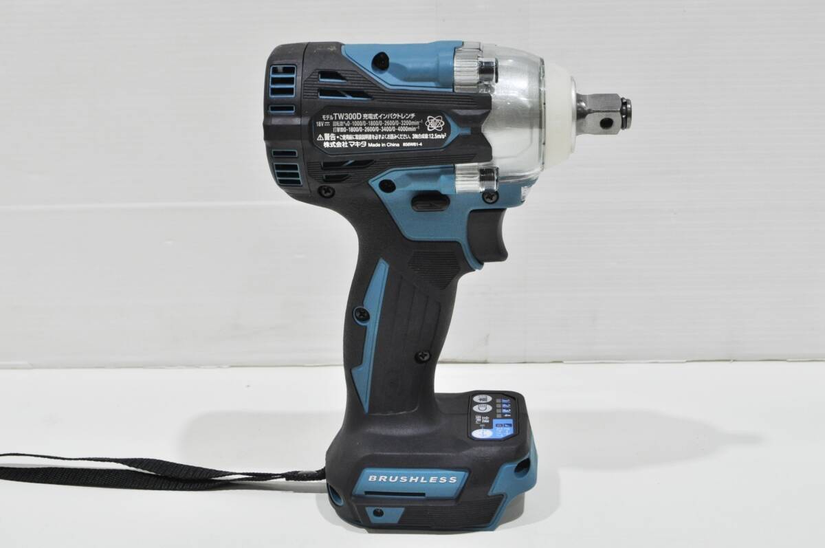 □【未使用品】 makita マキタ 充電式 インパクトレンチ TW300D 18V TW300DRGX_6