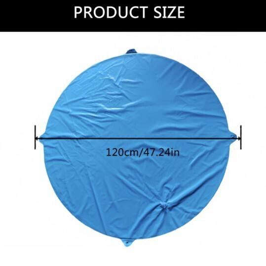 プールクッション♪ フワフワエアバッグ♪ 1.2m 巨大空ビ バルーン_2