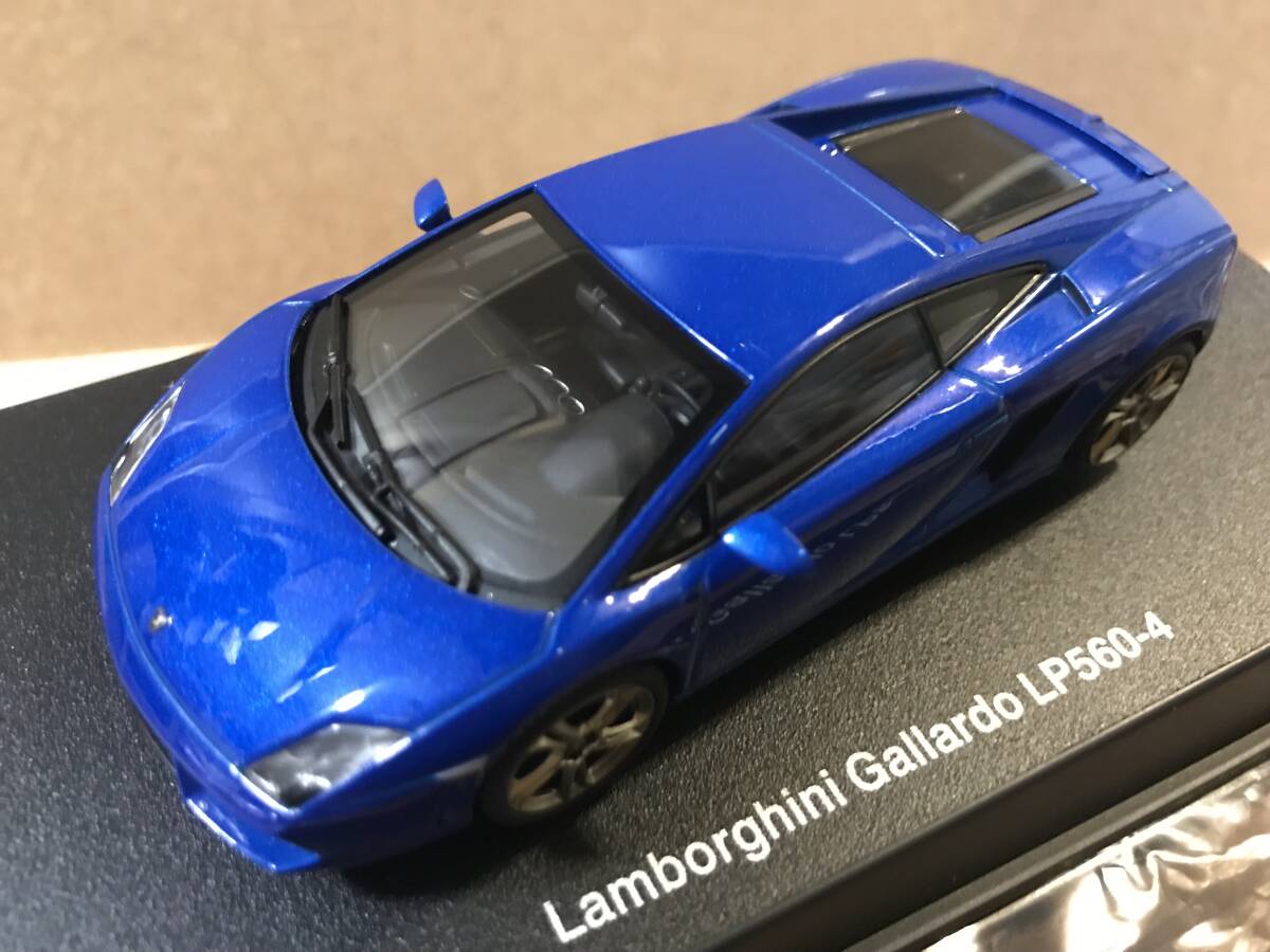 【1円～】AUTOart ランボルギーニ ガヤルド LP560-4 ブルー オートアート ミニカー 1/43_5