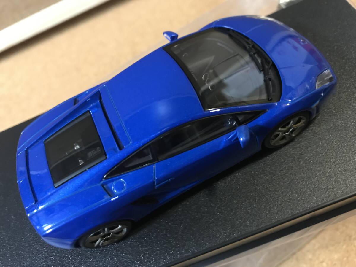 【1円～】AUTOart ランボルギーニ ガヤルド LP560-4 ブルー オートアート ミニカー 1/43_8