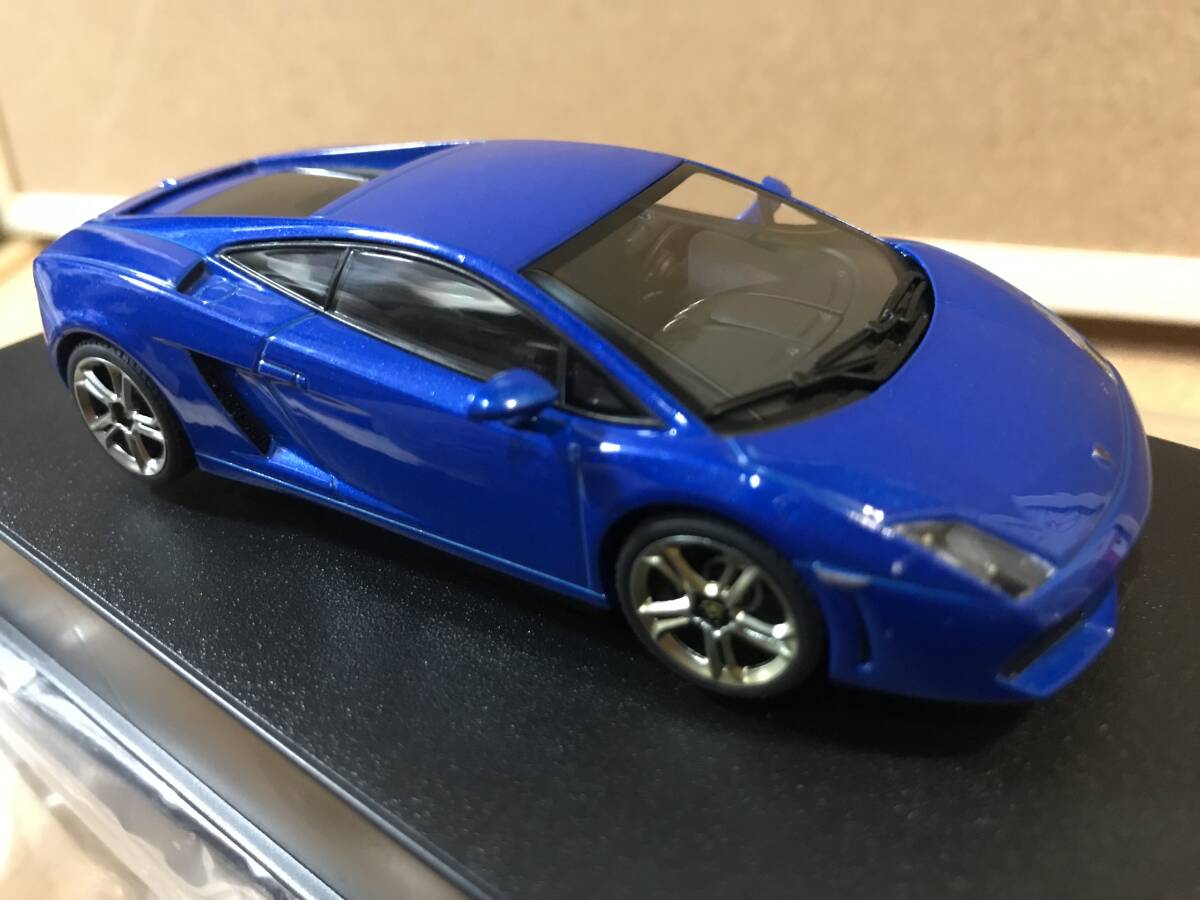 【1円～】AUTOart ランボルギーニ ガヤルド LP560-4 ブルー オートアート ミニカー 1/43_9
