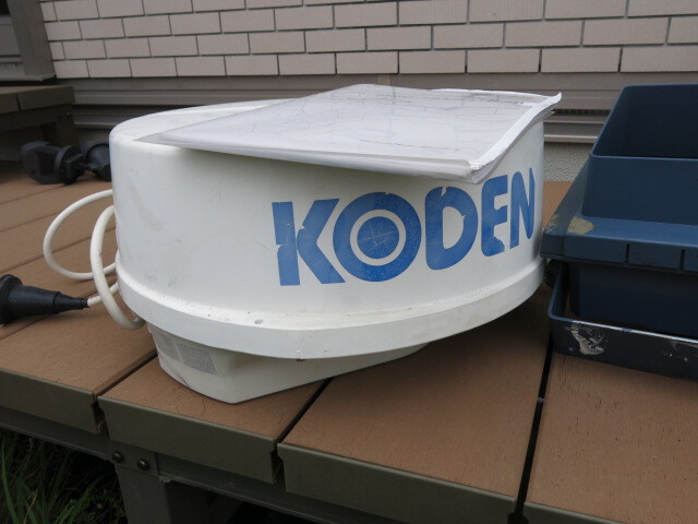 KODEN　レーダー　MDC-721　動作品_6