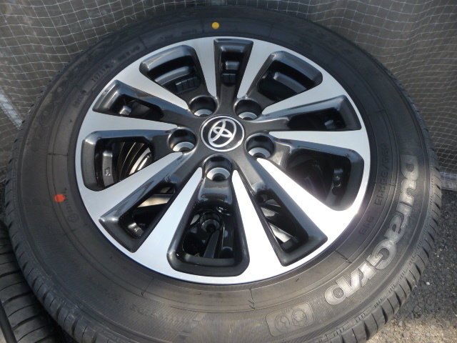 5-118◎TOYOTA/トヨタ 純正アルミホイールタイヤ 4本セット 195/65R15/5穴 15×6J♪直接引取り可♪◎_2