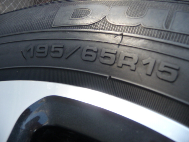 5-118◎TOYOTA/トヨタ 純正アルミホイールタイヤ 4本セット 195/65R15/5穴 15×6J♪直接引取り可♪◎_7