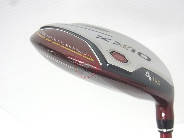 ■ゼクシオ12■XXIO(2022) レッド■4W■16.5■R■XXIO MP1200■中古■1円～_5