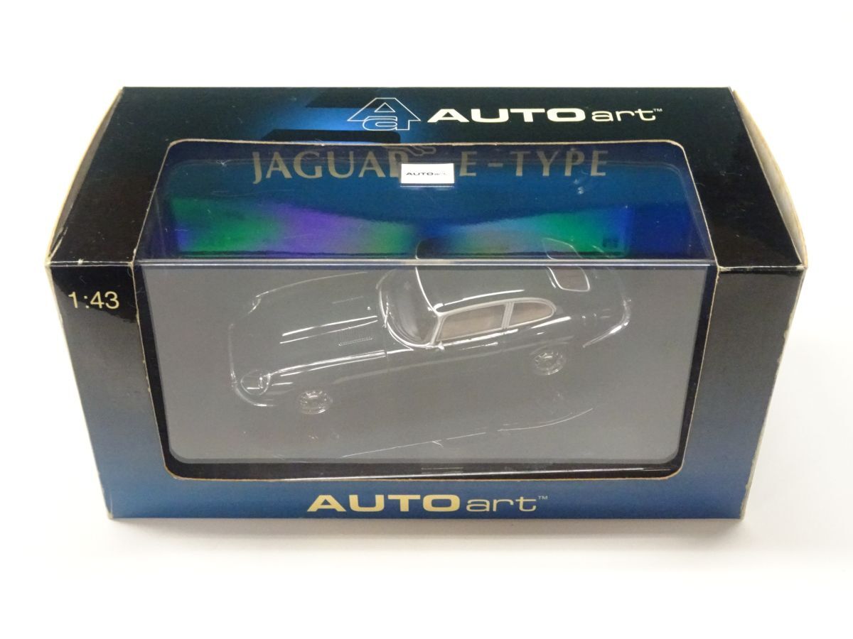 #k4【梱60】AUTOart オートアート ジャガー E-TYPE クーペ シリーズ Ⅲ V12 グリーン 1/43_1